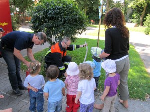 27. Juli 2011 Besuch der Kinderkrippe